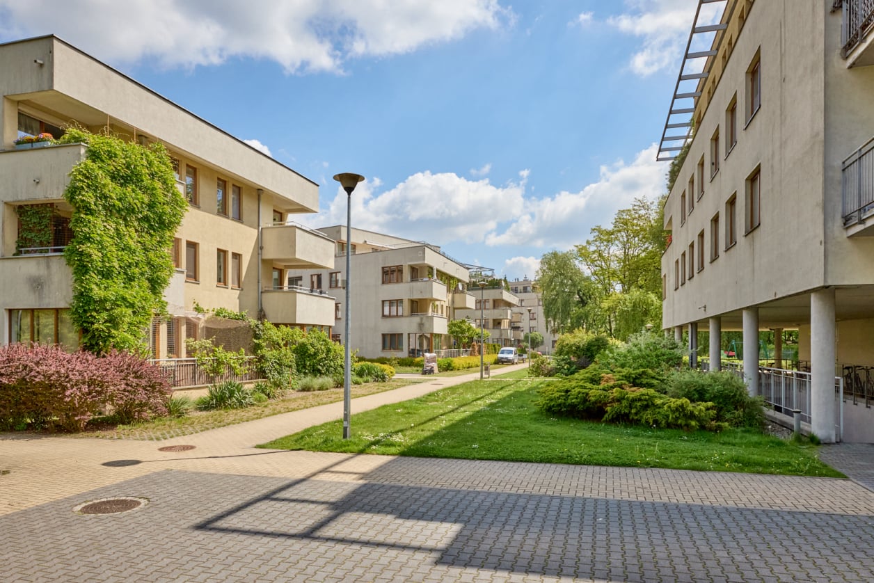 tereny zielone w krakowie na osiedlu eldorado